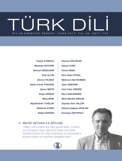 Türk Dili (Ocak 2018), 2018