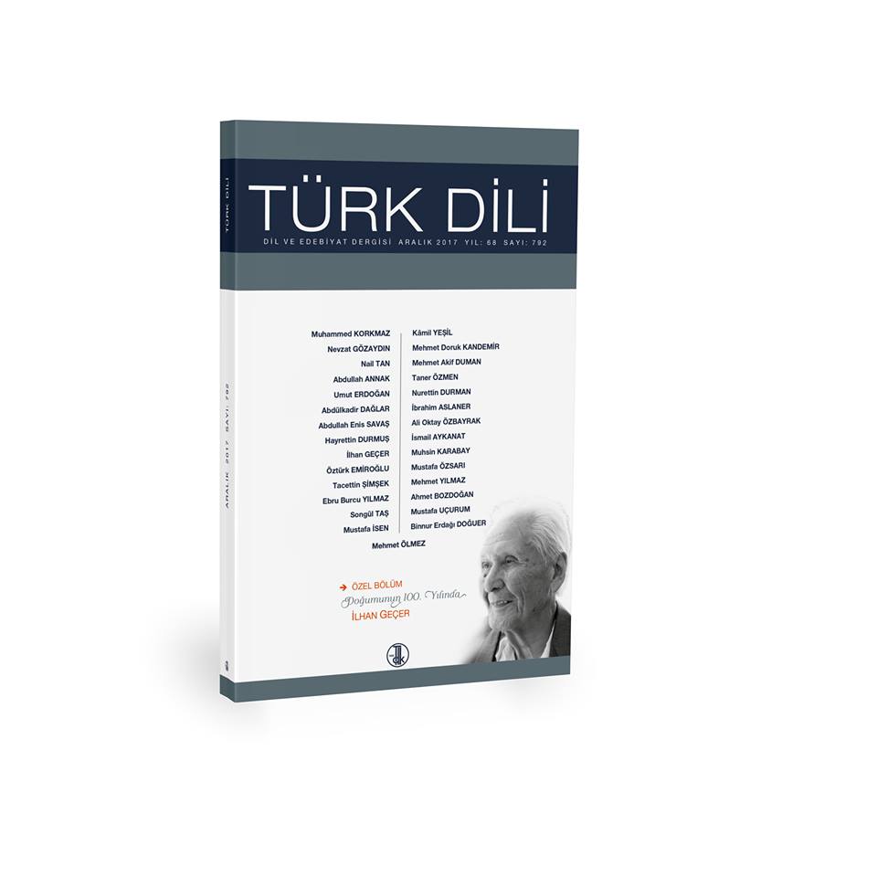 Türk Dili (Aralık 2017), 0