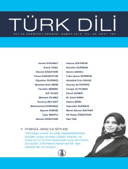 Türk Dili (Şubat 2018), 2018