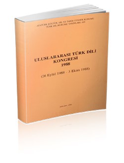 Uluslararası Türk Dili Kongresi (1988), 1996