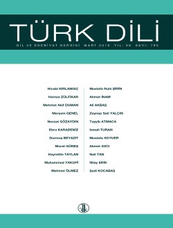 Türk Dili (Mart 2018), 2018