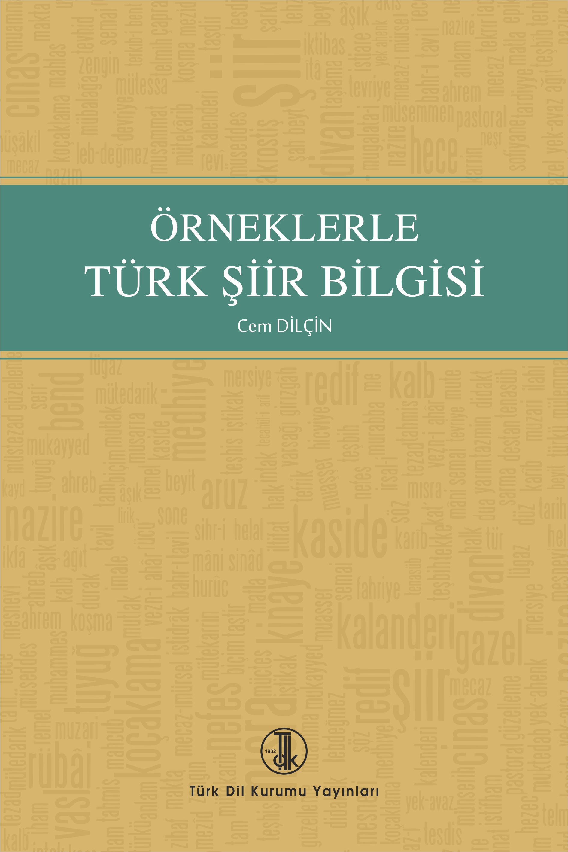 Örneklerle Türk Şiir Bilgisi, 2022