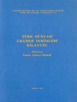 Türk Dünyası Gramer Terimleri Kılavuzu, 1997
